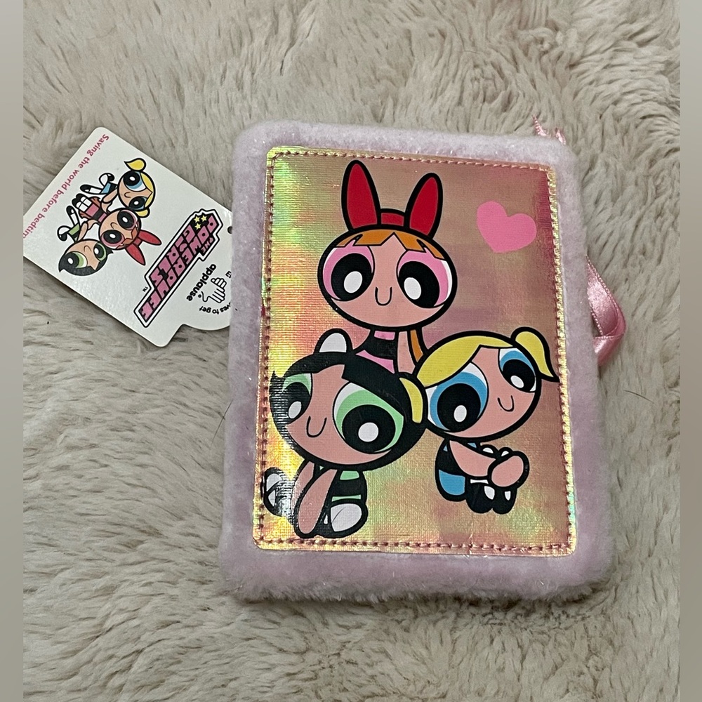 Super cute NWT year 2000 power the power puff girls plush picture frame.